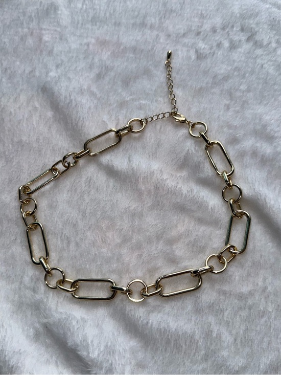 Jewelry - Gold-Plated Paper Clip Chain necklace